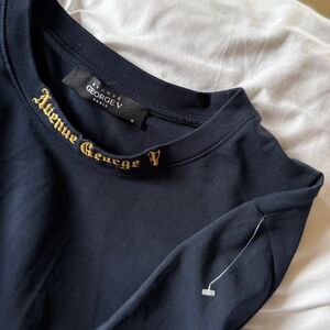 T-shirt marine/Navy. Petit/Small